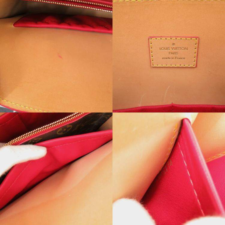 Pre Owned Louis Vuitton Monogram Iconoclast Studded Pony Handbag