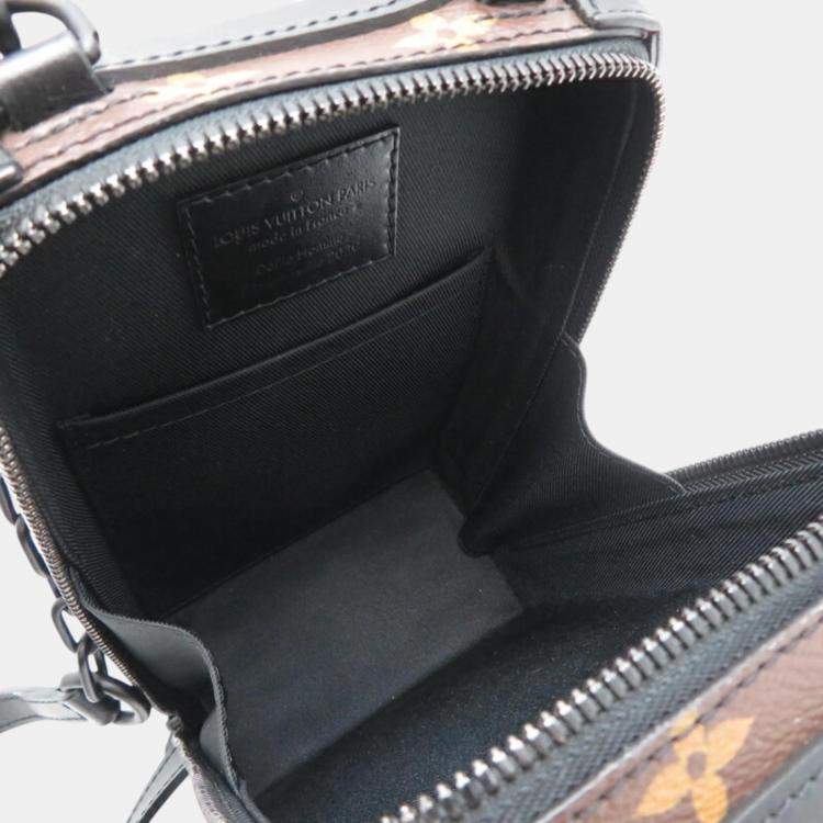 Pre Owned Louis Vuitton Monogram Brown Pet Odor Vertical Soft Trunk Shoulder Bag