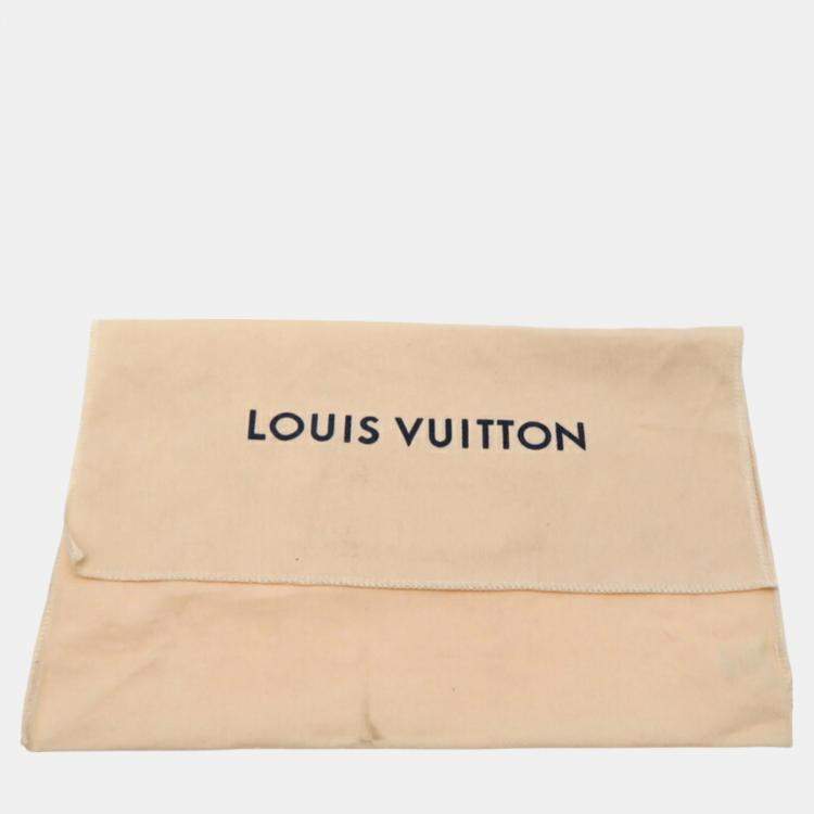 Pre Owned Louis Vuitton Monogram Brown Pet Odor Vertical Soft Trunk Shoulder Bag