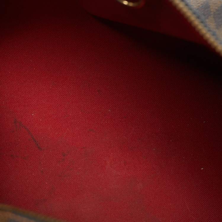 Pre Owned Louis Vuitton Damier Ebene Canvas Speedy 30 Bag