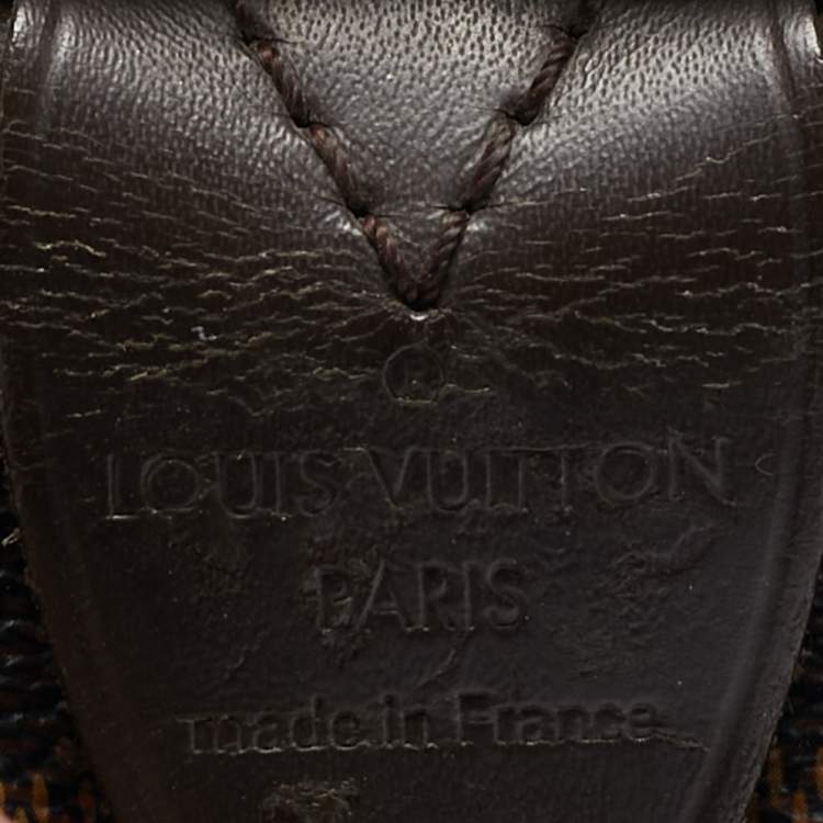 Pre Owned Louis Vuitton Damier Ebene Canvas Speedy 30 Bag
