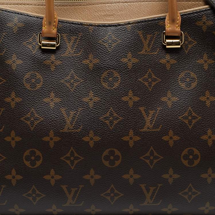 Pre Owned Louis Vuitton Dune Monogram Canvas Pallas MM Bag
