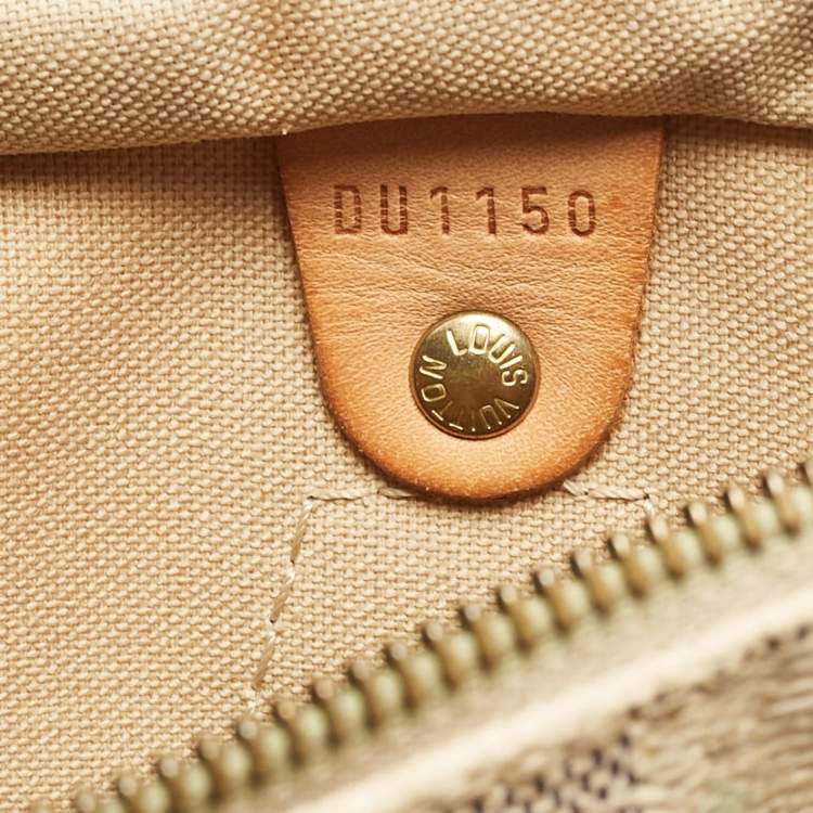 Pre Owned Louis Vuitton Damier Azur Canvas Speedy 25 Bag