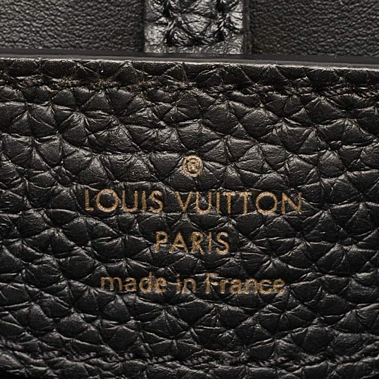 Pre Owned Louis Vuitton Multicolor Taurillon Leather Capucines PM Bag