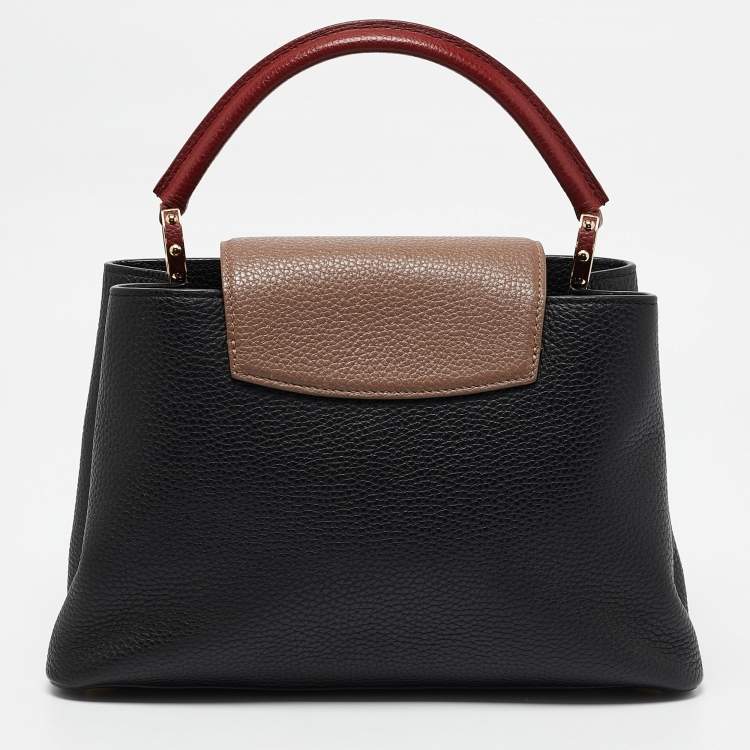 Pre Owned Louis Vuitton Multicolor Taurillon Leather Capucines PM Bag