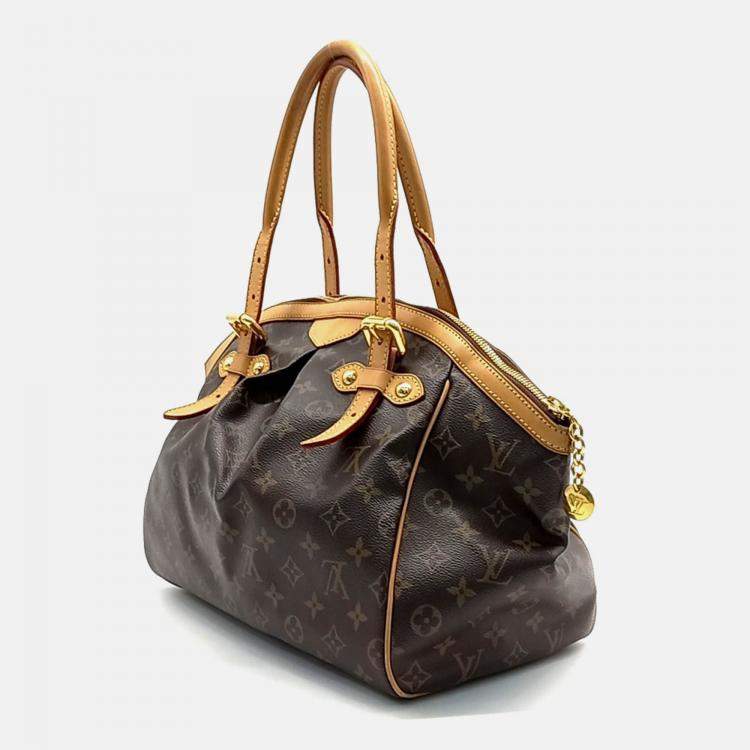 Pre Owned Louis Vuitton Brown Canvas Louis Vuitton Monogram Tivoli GM Bag