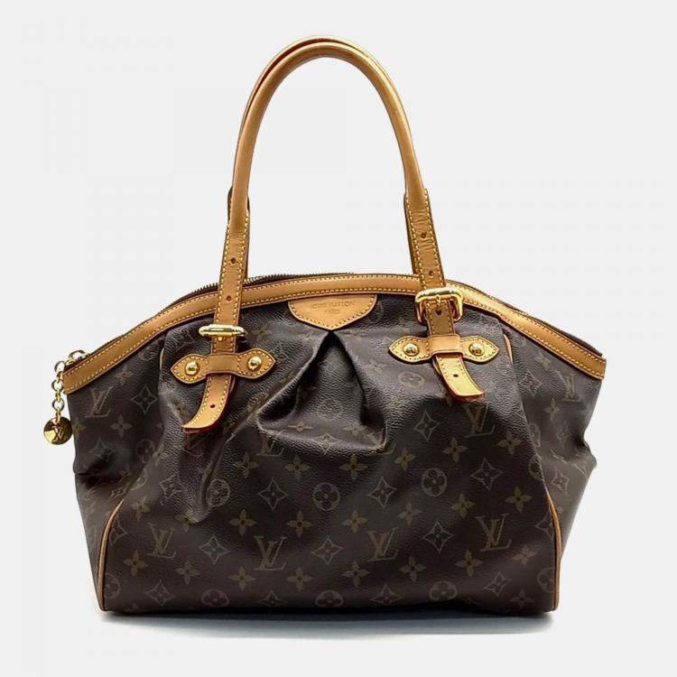Pre Owned Louis Vuitton Brown Canvas Louis Vuitton Monogram Tivoli GM Bag