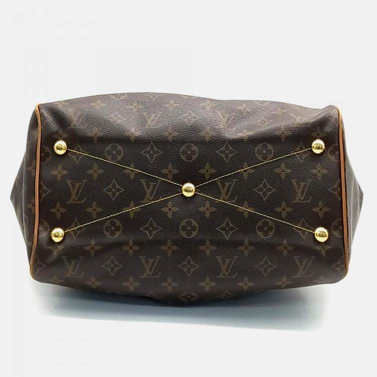 Pre Owned Louis Vuitton Brown Canvas Louis Vuitton Monogram Tivoli GM Bag