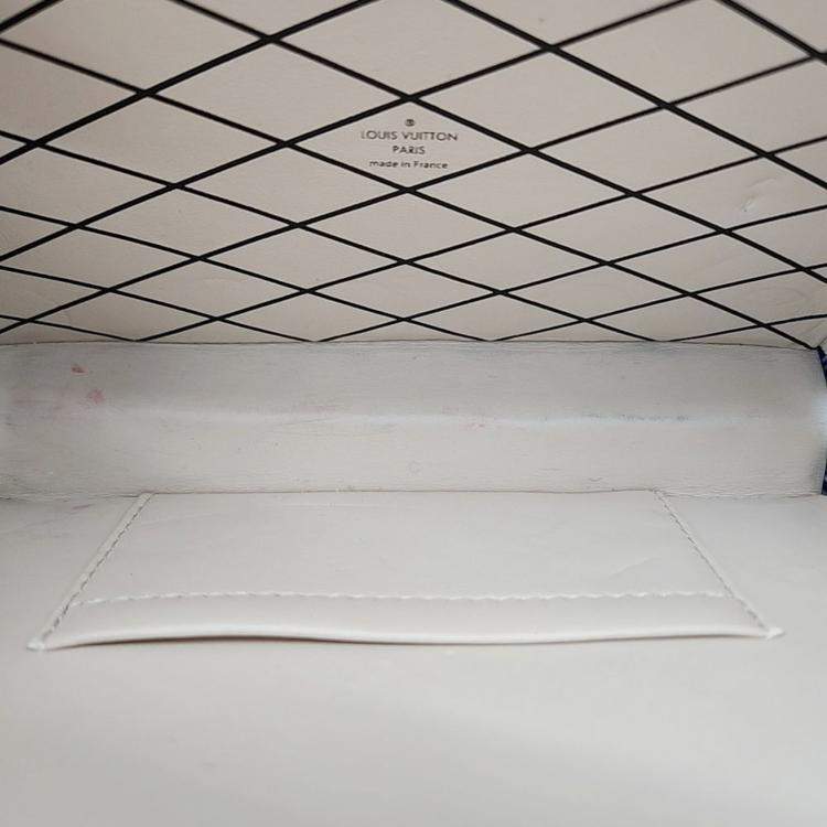 Pre Owned Louis Vuitton Petite Mal Denim bag