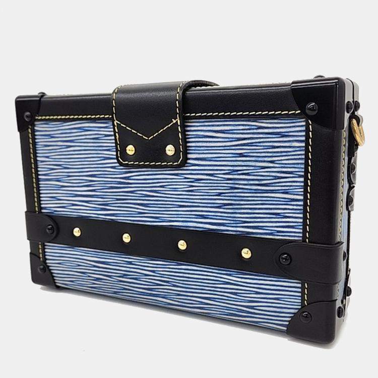 Pre Owned Louis Vuitton Petite Mal Denim bag