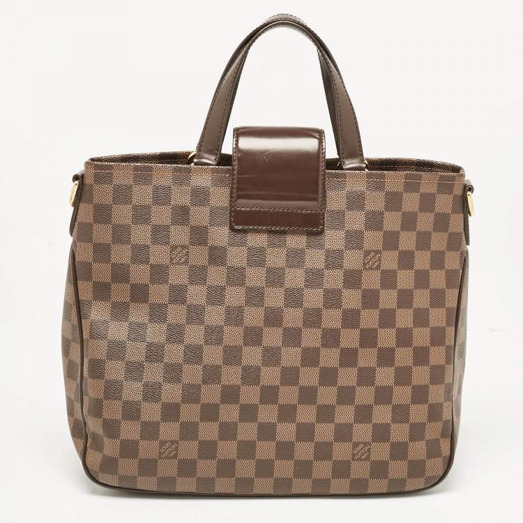 Pre Owned Louis Vuitton Damier Ebene Canvas Cabas Rosebery Bag
