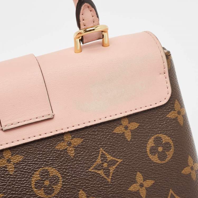 Pre Owned Louis Vuitton Rose Poudre Monogram Canvas Locky BB Bag
