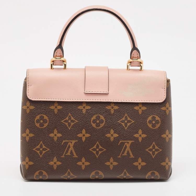 Pre Owned Louis Vuitton Rose Poudre Monogram Canvas Locky BB Bag