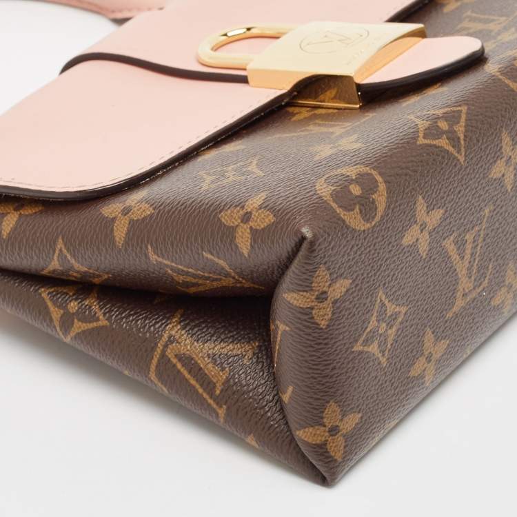 Pre Owned Louis Vuitton Rose Poudre Monogram Canvas Locky BB Bag