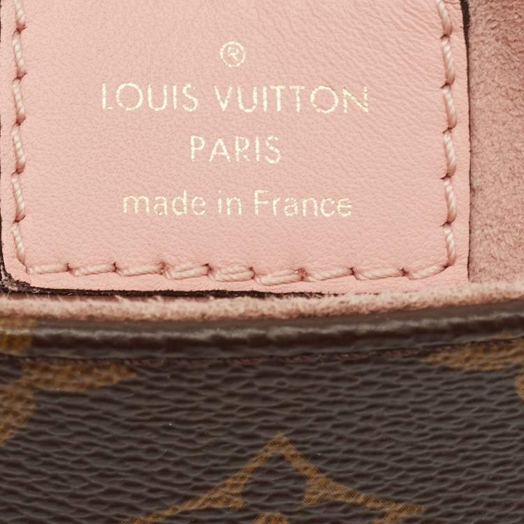 Pre Owned Louis Vuitton Rose Poudre Monogram Canvas Locky BB Bag