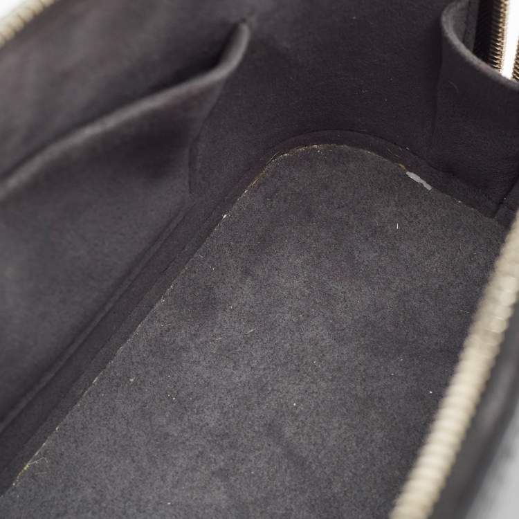Pre Owned Louis Vuitton Black Epi Leather Alma BB Bag