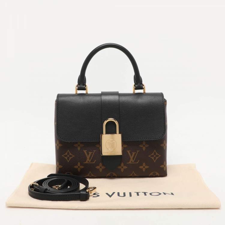 Pre Owned Louis Vuitton Monogram Canvas and Leather Locky BB Bag