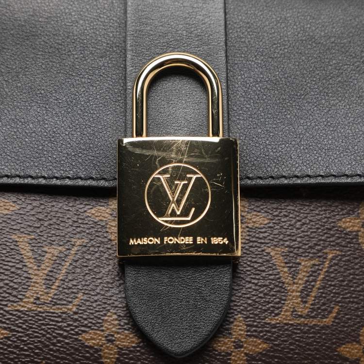 Pre Owned Louis Vuitton Monogram Canvas and Leather Locky BB Bag