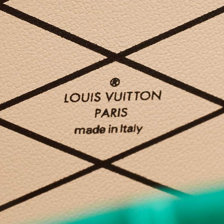 Pre Owned Louis Vuitton Green Crocodile Petite Boite Chapeau Bag