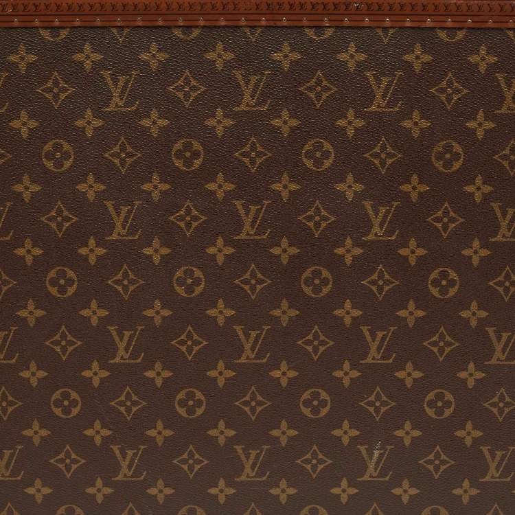 Pre Owned Louis Vuitton Monogram Canvas Gemine Shoe Trunk
