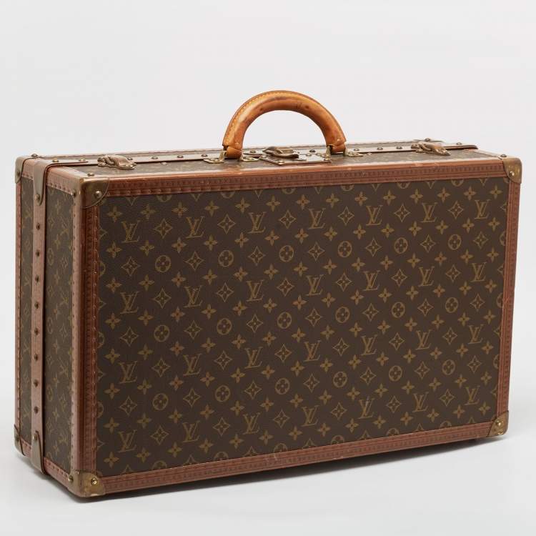 Pre Owned Louis Vuitton Monogram Canvas Gemine Shoe Trunk