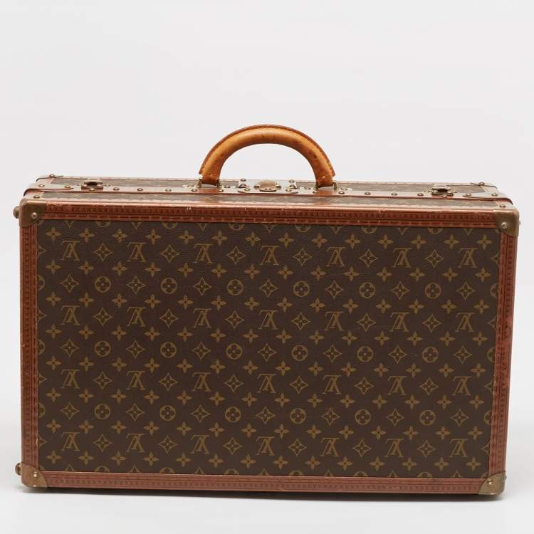 Pre Owned Louis Vuitton Monogram Canvas Gemine Shoe Trunk