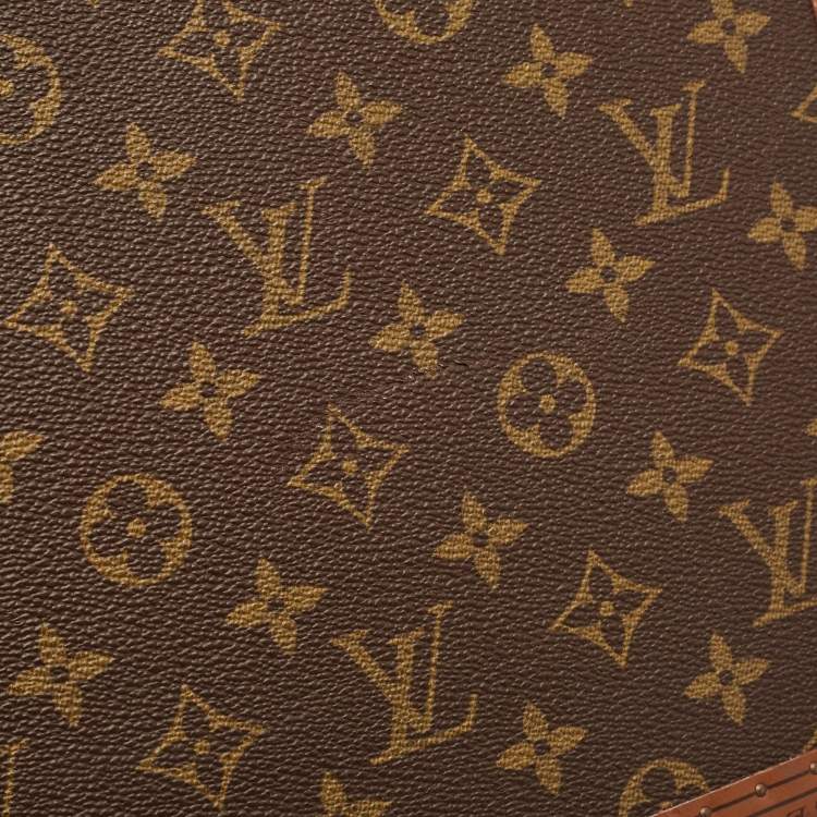 Pre Owned Louis Vuitton Monogram Canvas Gemine Shoe Trunk