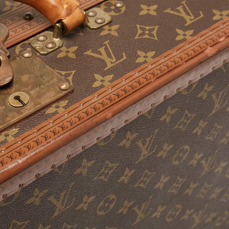 Pre Owned Louis Vuitton Monogram Canvas Gemine Shoe Trunk