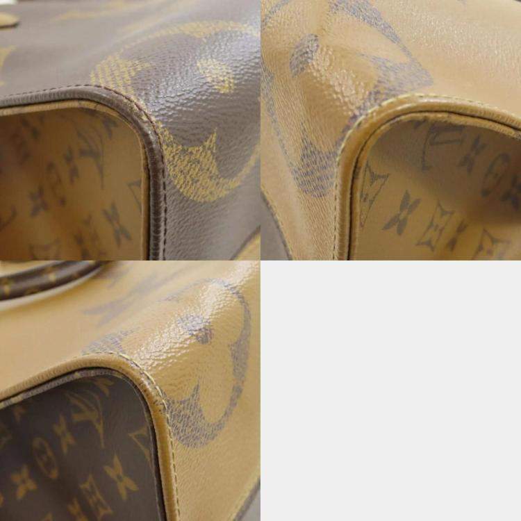 Pre Owned Louis Vuitton Giant Monogram Canvas OnTheGo MM Tote Bag