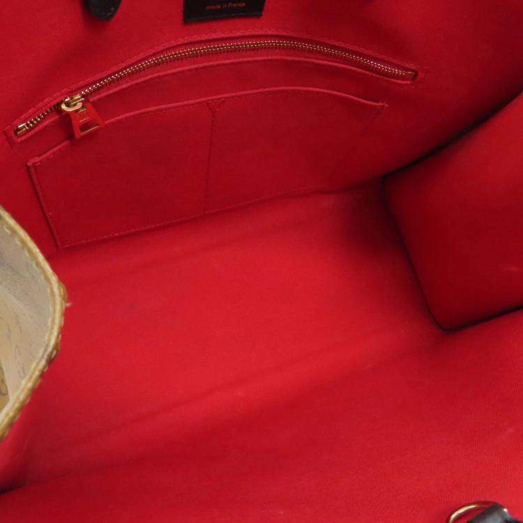Pre Owned Louis Vuitton Giant Monogram Canvas OnTheGo MM Tote Bag