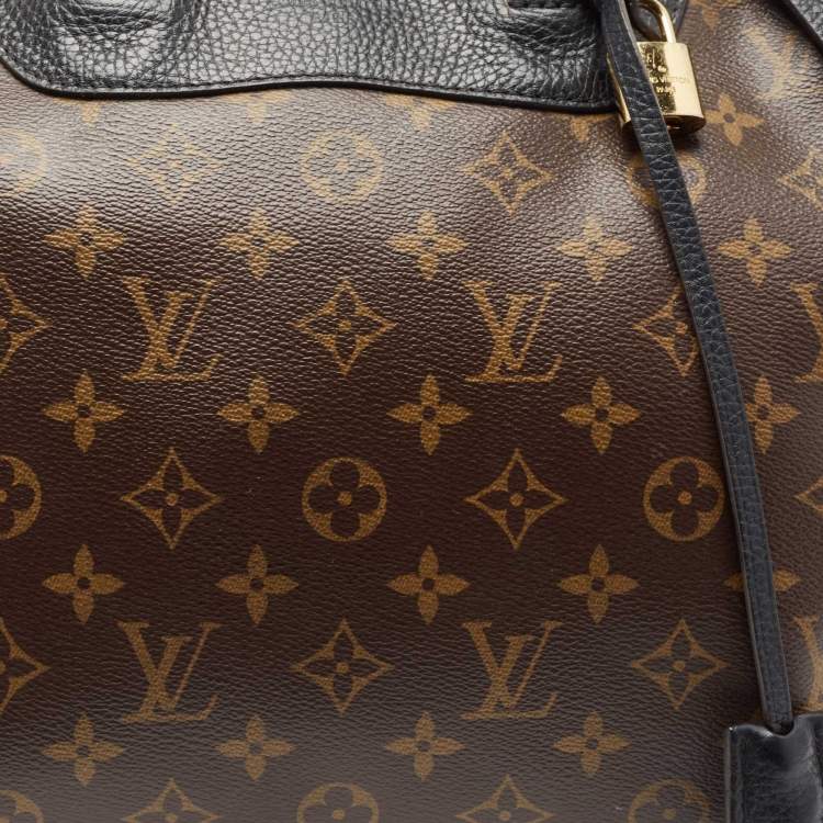 Pre Owned Louis Vuitton Black Monogram Canvas Retiro NM Bag