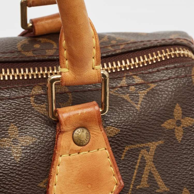Pre Owned Louis Vuitton Monogram Canvas Speedy 25 Bag