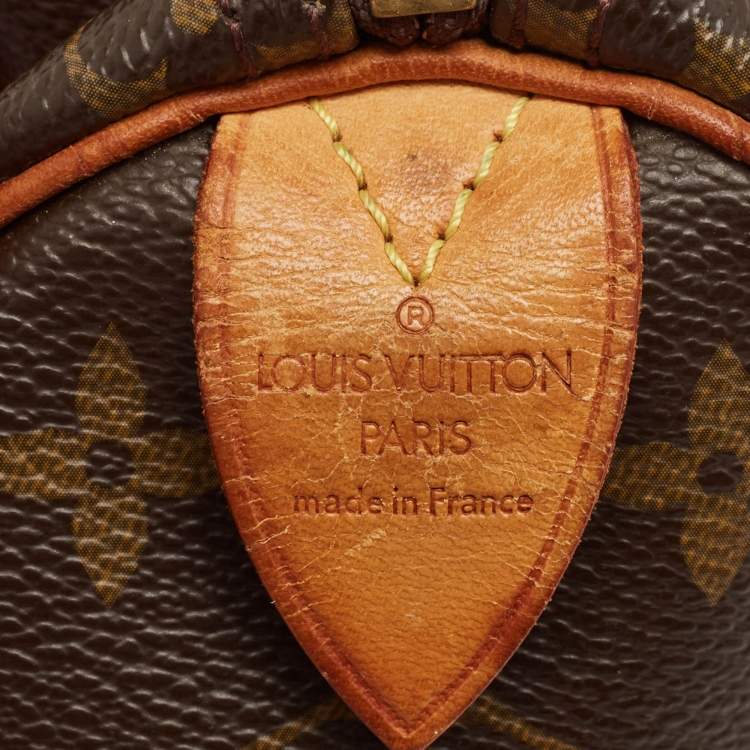 Pre Owned Louis Vuitton Monogram Canvas Speedy 25 Bag