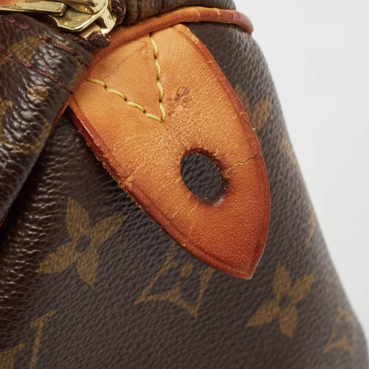 Pre Owned Louis Vuitton Monogram Canvas Speedy 25 Bag