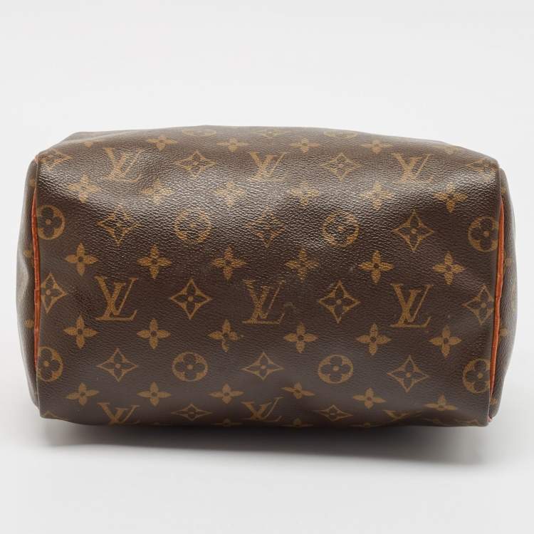 Pre Owned Louis Vuitton Monogram Canvas Speedy 25 Bag