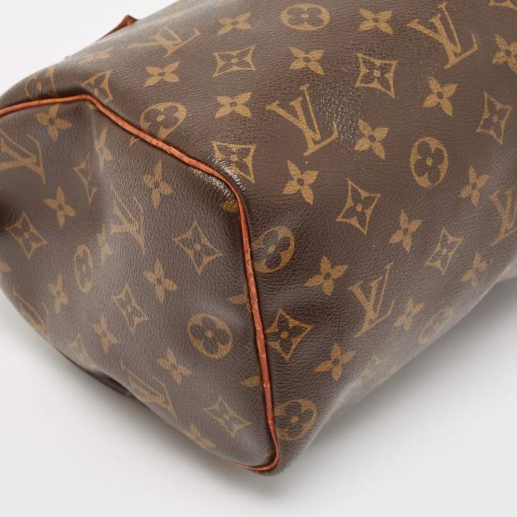 Pre Owned Louis Vuitton Monogram Canvas Speedy 25 Bag