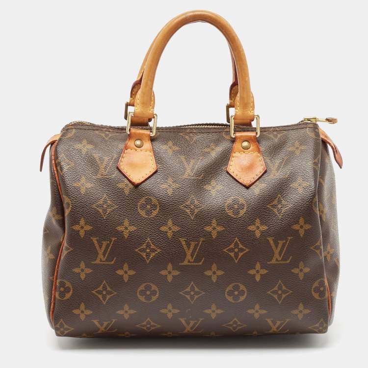 Pre Owned Louis Vuitton Monogram Canvas Speedy 25 Bag