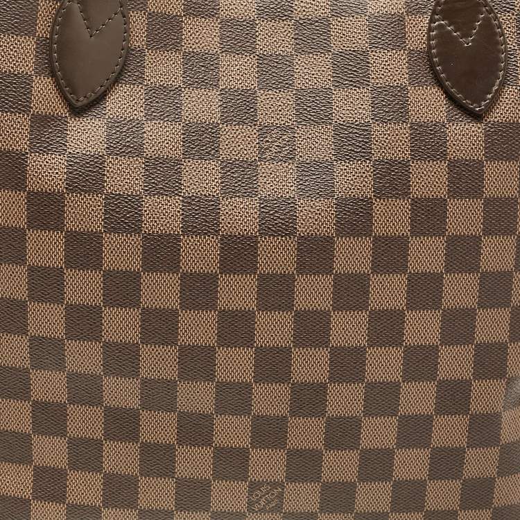 مملوكة مسبقًا Louis Vuitton Damier Ebene Canvas Neverfull MM Bag