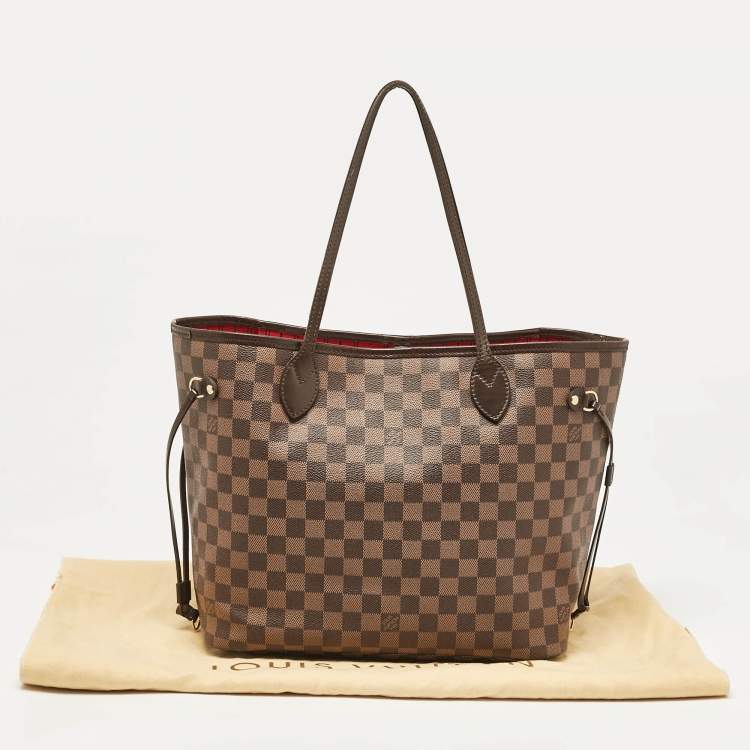 مملوكة مسبقًا Louis Vuitton Damier Ebene Canvas Neverfull MM Bag