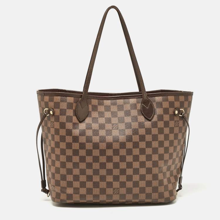 مملوكة مسبقًا Louis Vuitton Damier Ebene Canvas Neverfull MM Bag