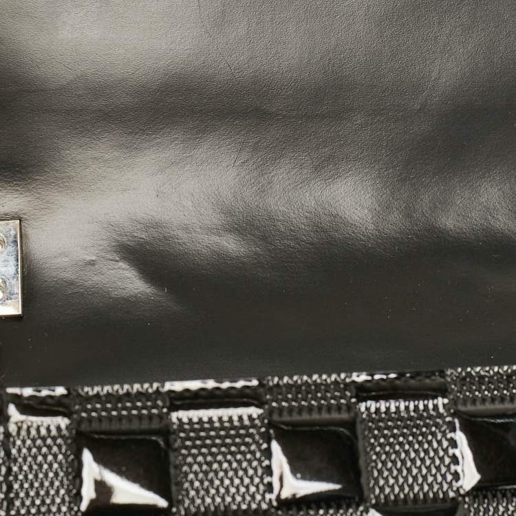 Pre Owned Louis Vuitton Black Damier Vernis Cabaret Bag