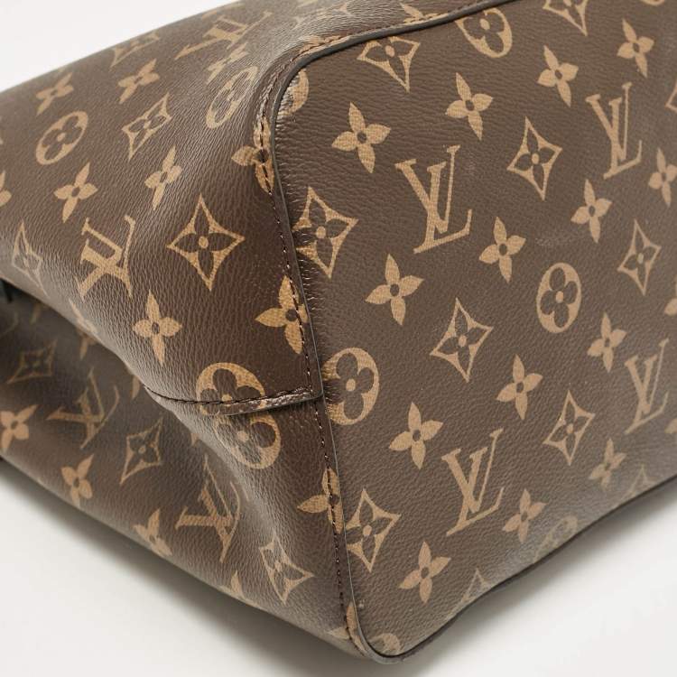 Pre Owned Louis Vuitton Black Monogram Canvas NeoNoe MM Bag