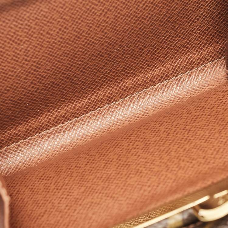 Pre Owned Louis Vuitton Monogram Canvas Port Feuille Vienoise French Purse Wallet