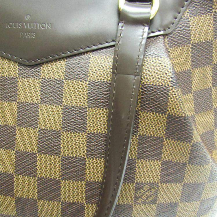 Pre Owned Louis Vuitton Ebene Damier Westminster PM Handbag