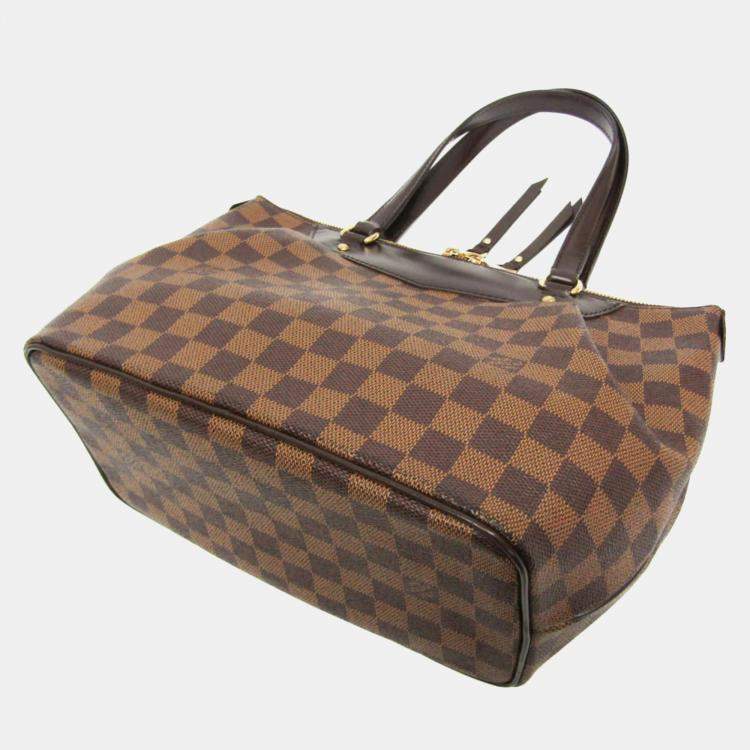 Pre Owned Louis Vuitton Ebene Damier Westminster PM Handbag
