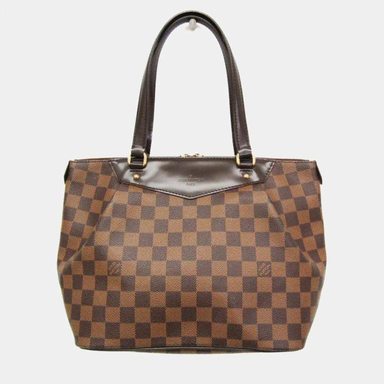 Pre Owned Louis Vuitton Ebene Damier Westminster PM Handbag