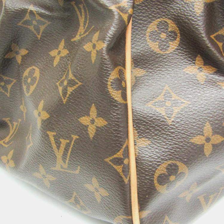 Pre Owned Louis Vuitton Brown Monogram Tivoli Gm Handbag