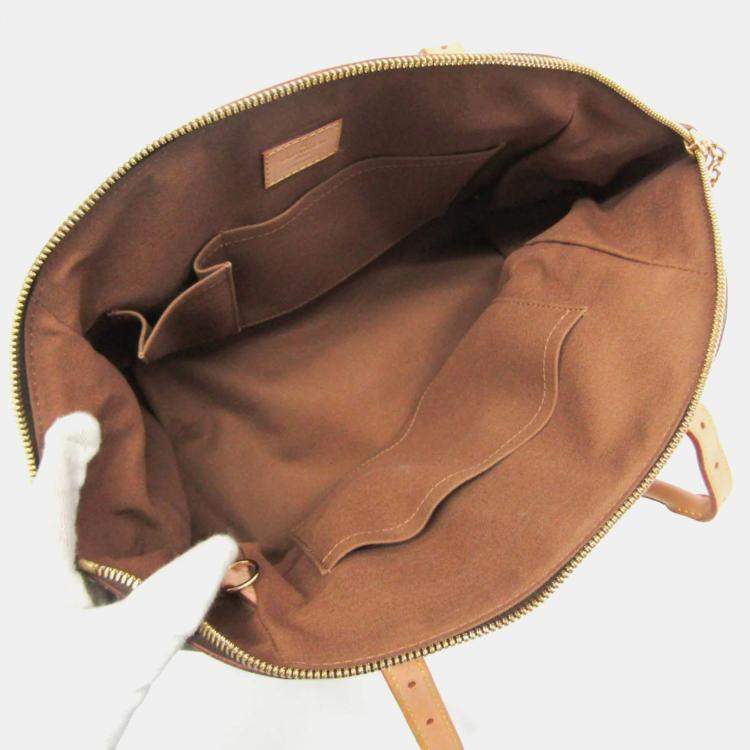 Pre Owned Louis Vuitton Brown Monogram Tivoli Gm Handbag