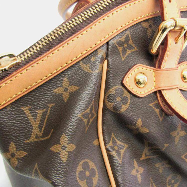 Pre Owned Louis Vuitton Brown Monogram Tivoli Gm Handbag