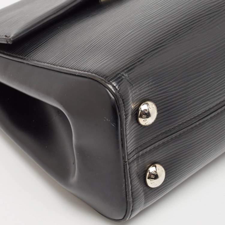 Pre Owned Louis Vuitton Black Epi Leather Cluny BB Bag